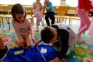 Pani krawcowa w grupie Delfinki 23.05.24r.