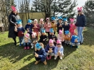 Poszukiwania wielkanocnego zajączka w grupie Tygrysków 25.03.2024