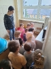 Smerfy poznają zawód -intendentka i robią zdrowe kanapki - 13.12.2023 r.