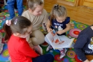 Spotkanie biblioteczne w przedszkolu 12.12.2023r..