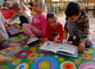 Spotkanie biblioteczne w przedszkolu 12.12.2023r..