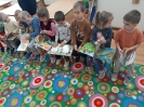 Spotkanie biblioteczne w przedszkolu 29.11.23r.