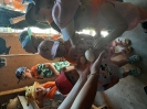 Tygryski w zagrodzie edukacyjnej 