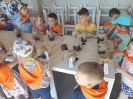 Tygryski w zagrodzie edukacyjnej 