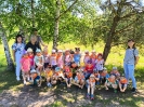 Tygryski w zagrodzie edukacyjnej 
