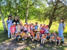 Tygryski w zagrodzie edukacyjnej 
