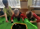 Zielony ogródek w sali Delfinków 21.03.2025