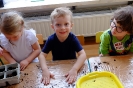 Zielony ogródek w sali Pszczółek 12.03.2025r.